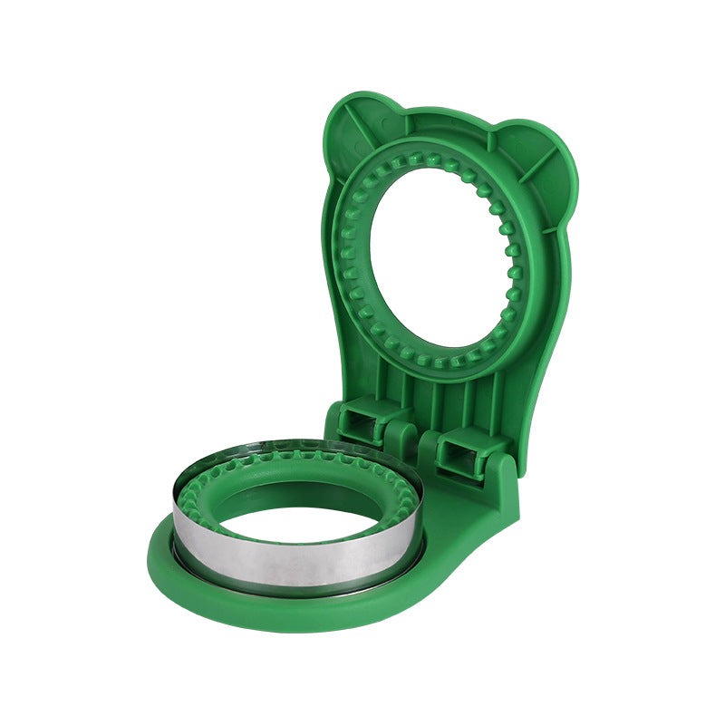 Wholesale hand guard stainless steel round cutting mold cake biscuit toast sandwich baking tool